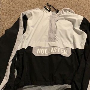 Hollister zip up windbreaker
